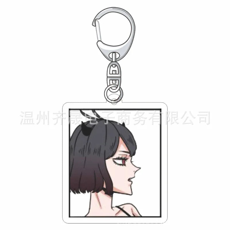 Black Clover Anime Fans Acrylic keychain Astayuno night see big Noel Fenlal keychain jewelry Fans gifts Car bag key chain