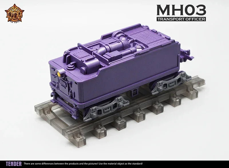 Cabine de Train Transformation MH03 MH-03, en Stock, appliquée à Thomas Astrotrain série G1, Triple changement Warrior Big Train RP-44 FT-44