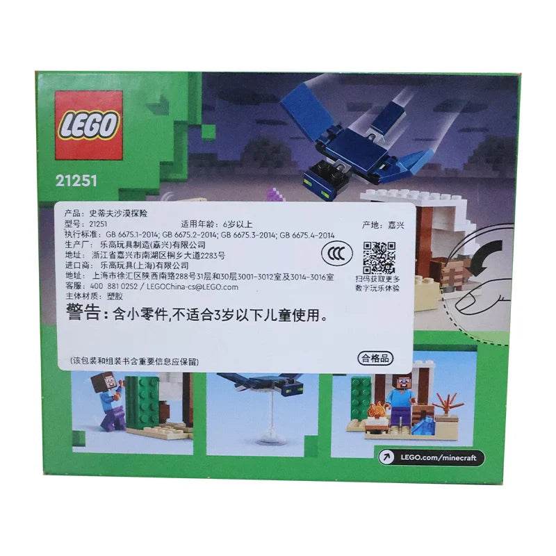 LEGO 21251 Minecraft Steve's Desert Expedition Building Toy - LEGO21251