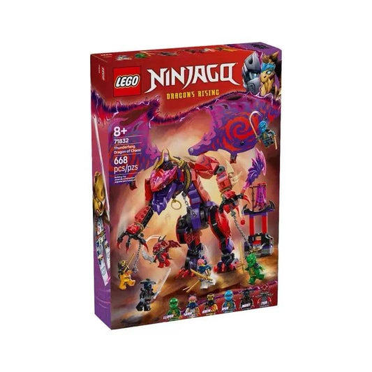Lego Ninjago 71832 Chaos Raptor Thunder Teeth Boys Girls Children's Building Block Toys - 