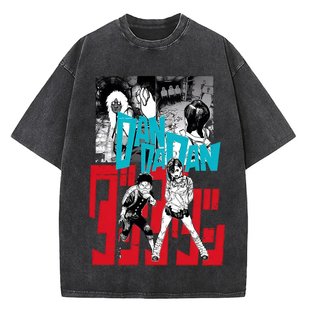 Dandadan Okarun T-shirt Japanese Anime Aesthetic Tee
