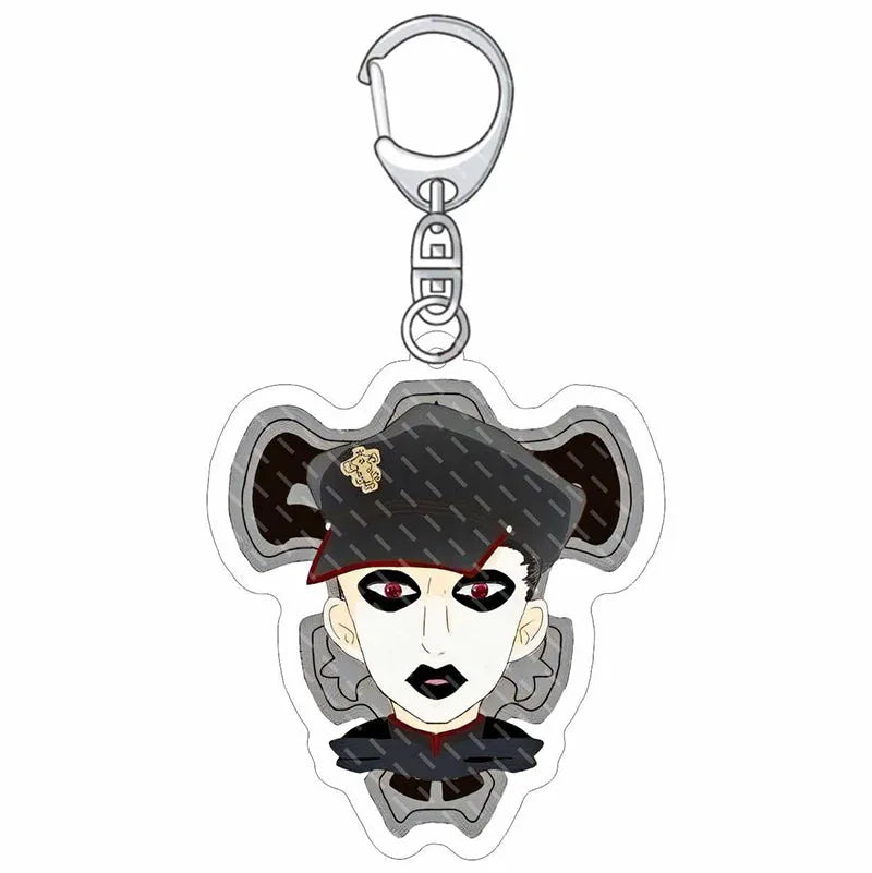 Black Clover Anime Fans Acrylic keychain Astayuno night see big Noel Fenlal keychain jewelry Fans gifts Car bag key chain