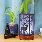 Vintage Metal Ultrasonic 100ml Essential Oil Aroma Diffuser - Butterfly / US