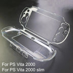 1PC For PS Vita 2000 Slim Crystal Clear Protective Case | Hard Guard Shell Transparent Skin Cover