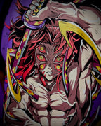Demon Slayer Graphic T Shirts Oversized Hip Hop Streetwear
