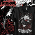 Gachiakuta Print T-shirt Oversized Heavy Cotton Y2K
