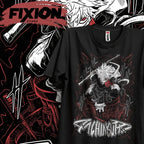 Gachiakuta Print T-shirt Oversized Heavy Cotton Y2K