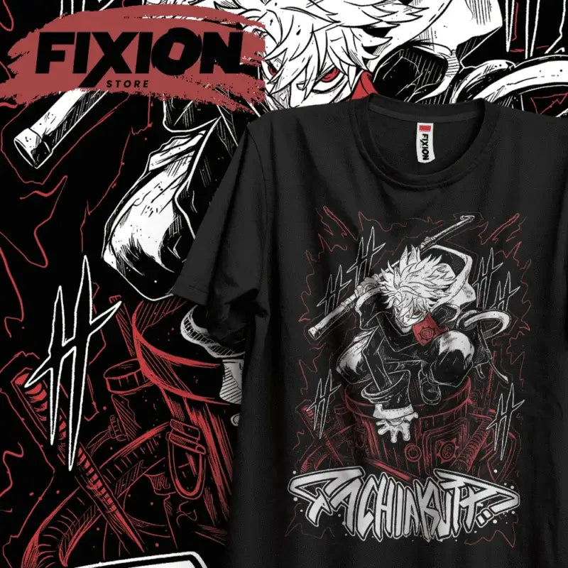 Gachiakuta Print T-shirt Oversized Heavy Cotton Y2K