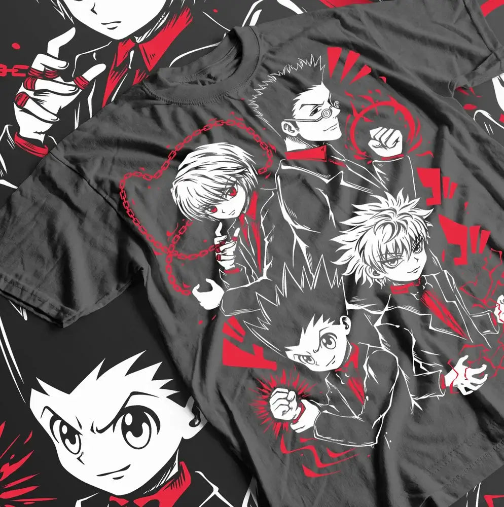 Hunter x Hunter T-Shirt: Gon & Killua Anime Manga Unisex Tee