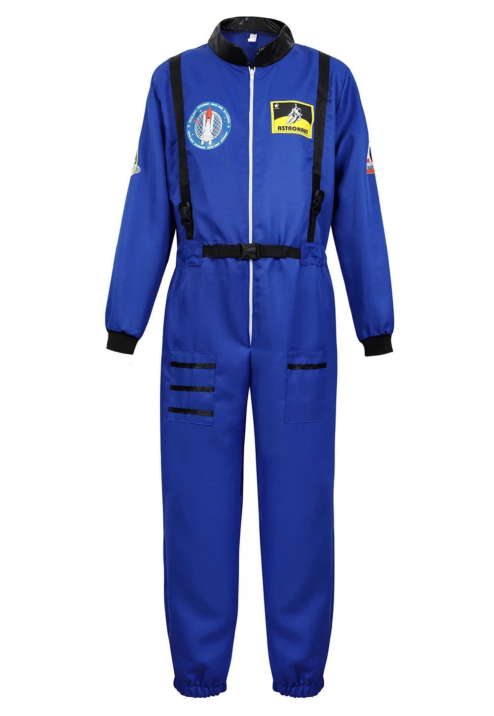 Astronaut Costume for Men Spaceman Fantasy Coverall Astronaut Costumes Adult Space Halloween Cosplay Jumpsuit Party Night Outfit