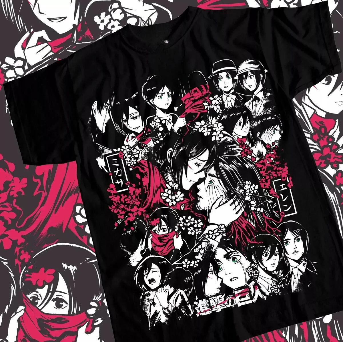 Levi Ackerman T-shirt: Attack on Titan Cotton Streetwear
