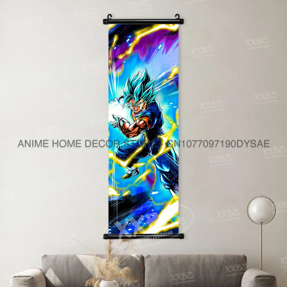 Dragon Ball Posters: Goku & Vegeta Anime Wall Scrolls