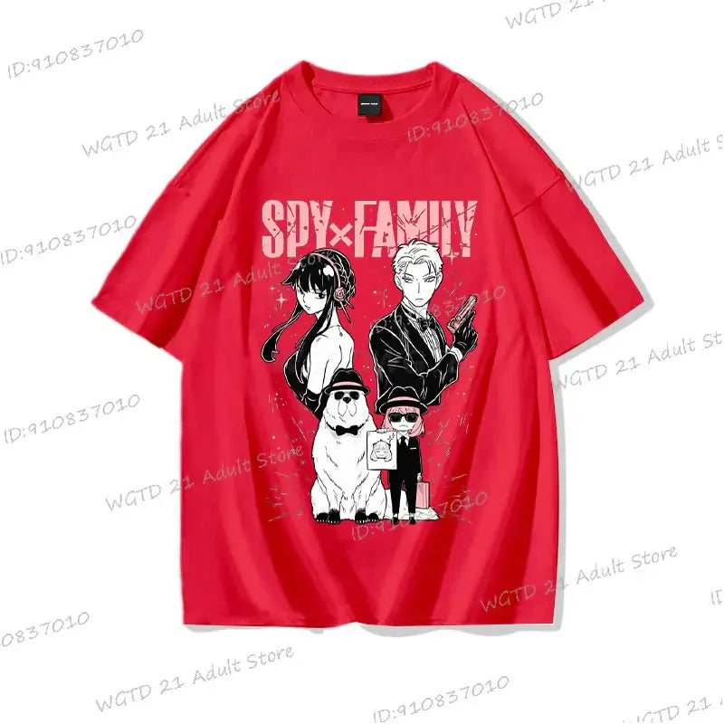 Anya Forger T-shirt: Spy x Family Cute Harajuku Cotton Tee
