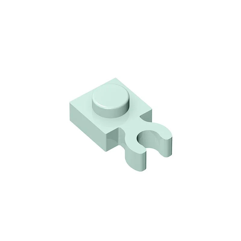 Gobrick GDS-814 PLATE 1X1 W. HOLDER | Building Block for DIY Creations