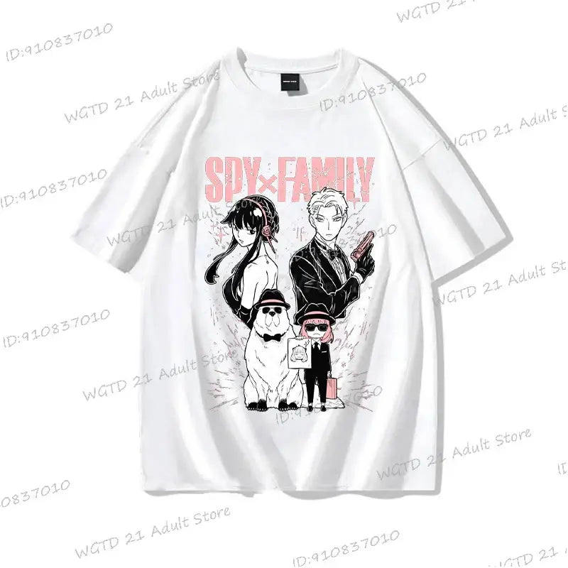Anya Forger T-shirt: Spy x Family Cute Harajuku Cotton Tee