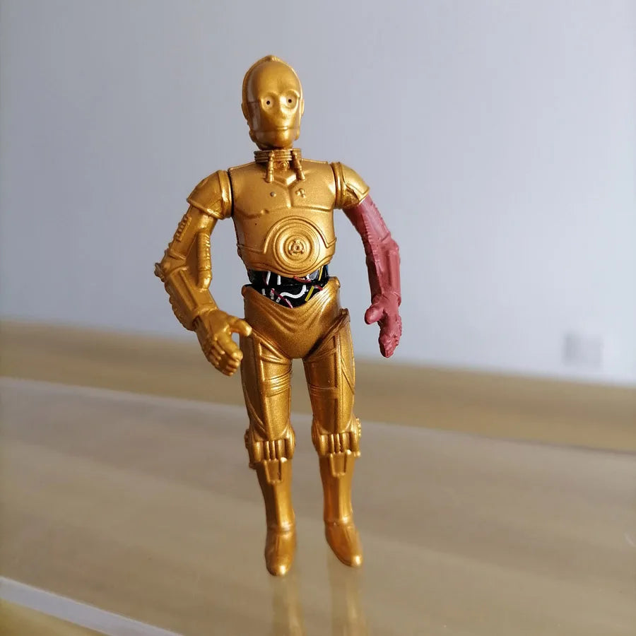 Star Wars 3,75 pulgadas C-3PO regalos de muñecas juguete modelo Anime figuras coleccionar adornos