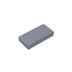 Gobricks GDS-566 Tile 1 x 2 with Groove | Compatible Building Block