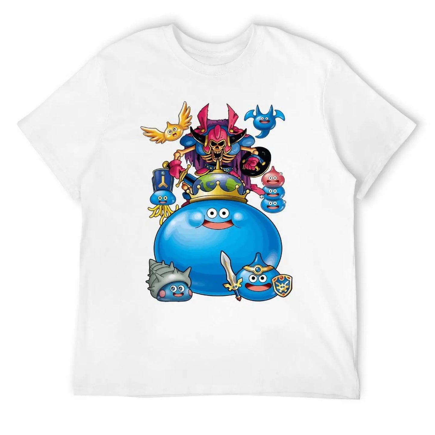 Dragon Warrior Slimes Party Dragon Quest T-shirt frais campagne haut T-shirt Premium Humor graphique Fitness taille européenne