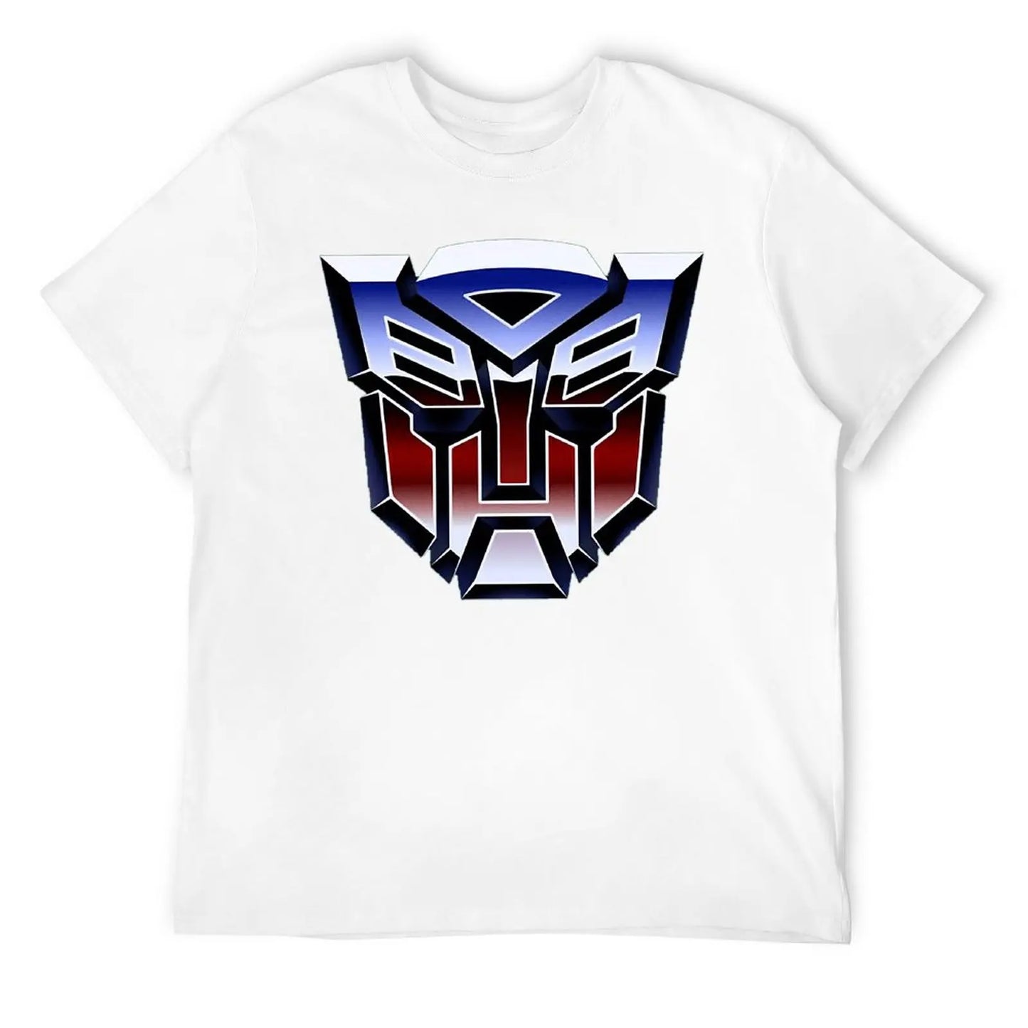 Harajuku Transformer  Black Decepticon Soundwave  Wordtee Vintage 21 T-shirt  Move T-shirts Classic Humor Graphic Aactivity Comp