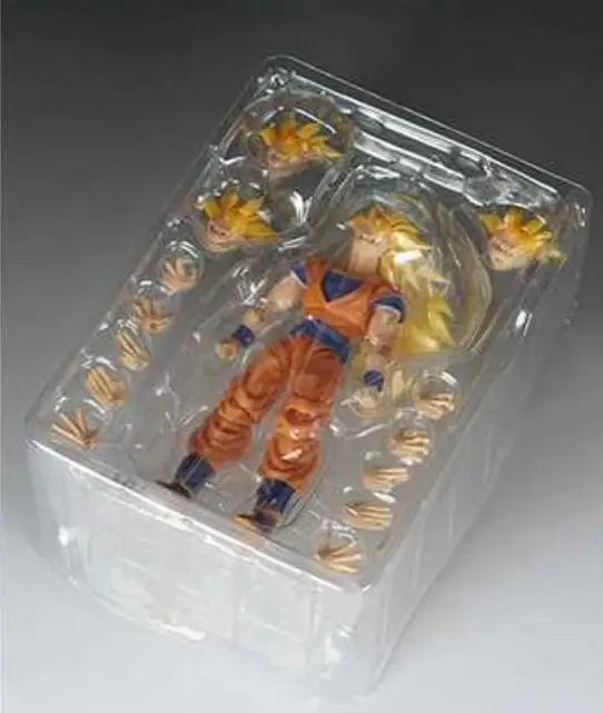 Dragon Ball Z Son Goku Super Saiyan 3 Joint Movable Anime Action Figure Model Collection Cartoon Figurine Toys For Friend gifts