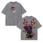 Demon Slayer Kokushibo Graphic T-shirt Harajuku Vintage