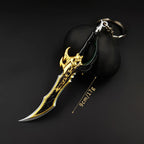 Solo Leveling Anime Manwha Sung Jinwoo Knight Killer Dagger Kasaka's Venom Fang Keychains Pendant