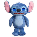 Interactive Cartoon Alien Plush Toy 35cm (14") – Talking Light-Up Stuffed Doll with Sound Effects & LCD Eyes