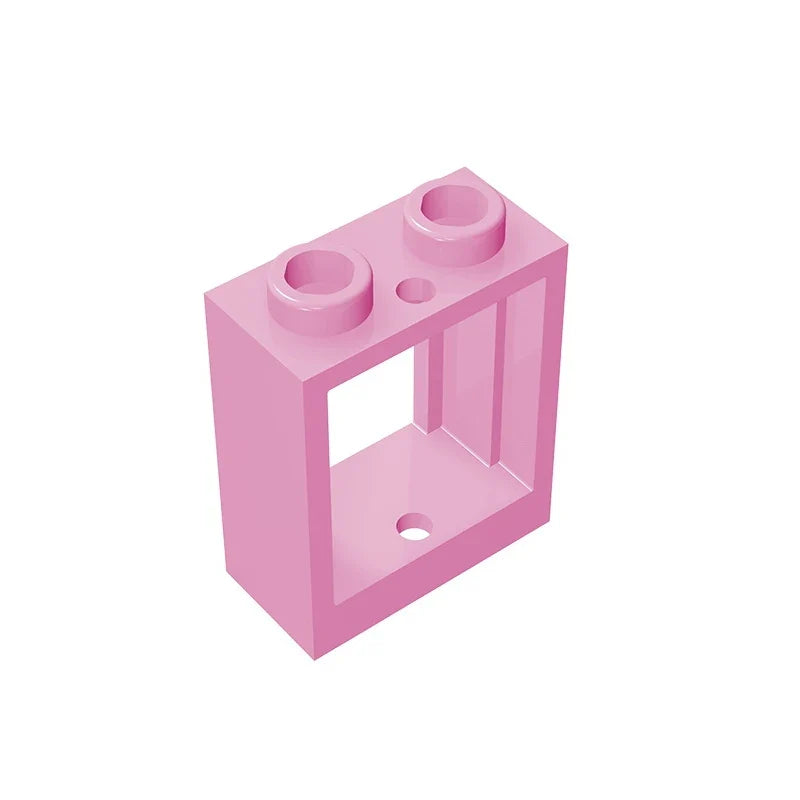 Gobricks GDS-783 Frame 1x2x2 Window | Compatible Building Block for DIY Projects