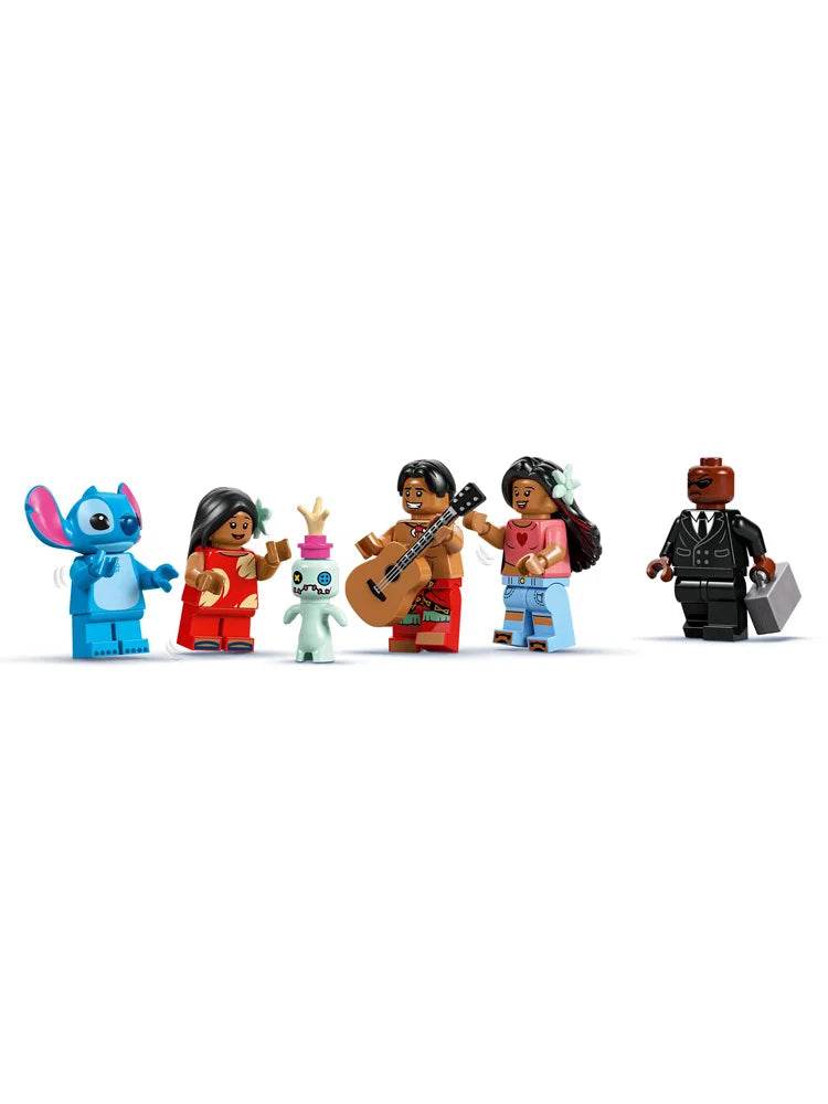 Lego Disney Series 43268 Lilu and Stitch's Beach Vacation House Building Toy Building Blocks - Lego 43268