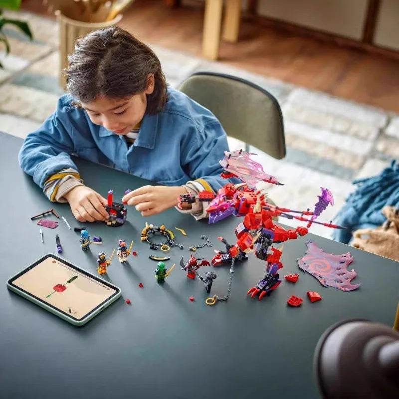 Lego Ninjago 71832 Chaos Raptor Thunder Teeth Boys Girls Children's Building Block Toys - 