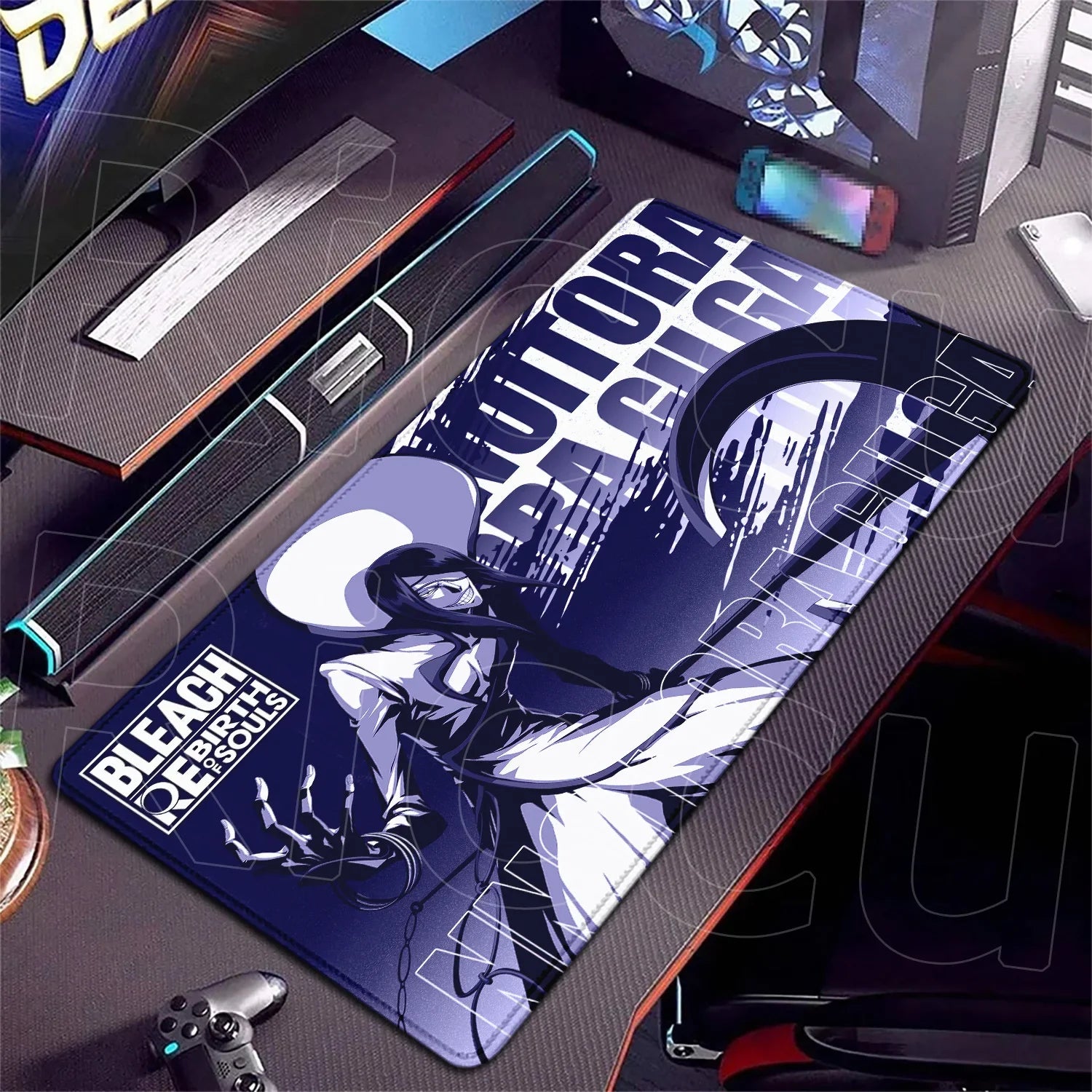 Gaming BLEACH Mouse Pad XXL Laptops Office Durable Desk Mat 900x400mm Kuchiki Rukia Gamer Cabinet Keyboard Carpet Speed Mousepad
