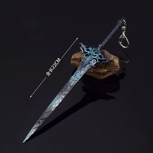 Final F16 juego periférico fantasía aleación Ultimate Blade Ultimate Sword arma estática Cosplay juguete modelo artesanía regalo ornamento 22cm