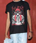 Demon Slayer Akaza Y2K Children Cotton T-Shirt | Unisex