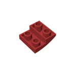 Gobricks GDS-1270 Slope, Curved 2 x 2 Inverted | Compatible with Lego 32803 Building Block