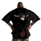 Itachi Uchiha Printed Anime T-Shirt | Summer Cotton Tee
