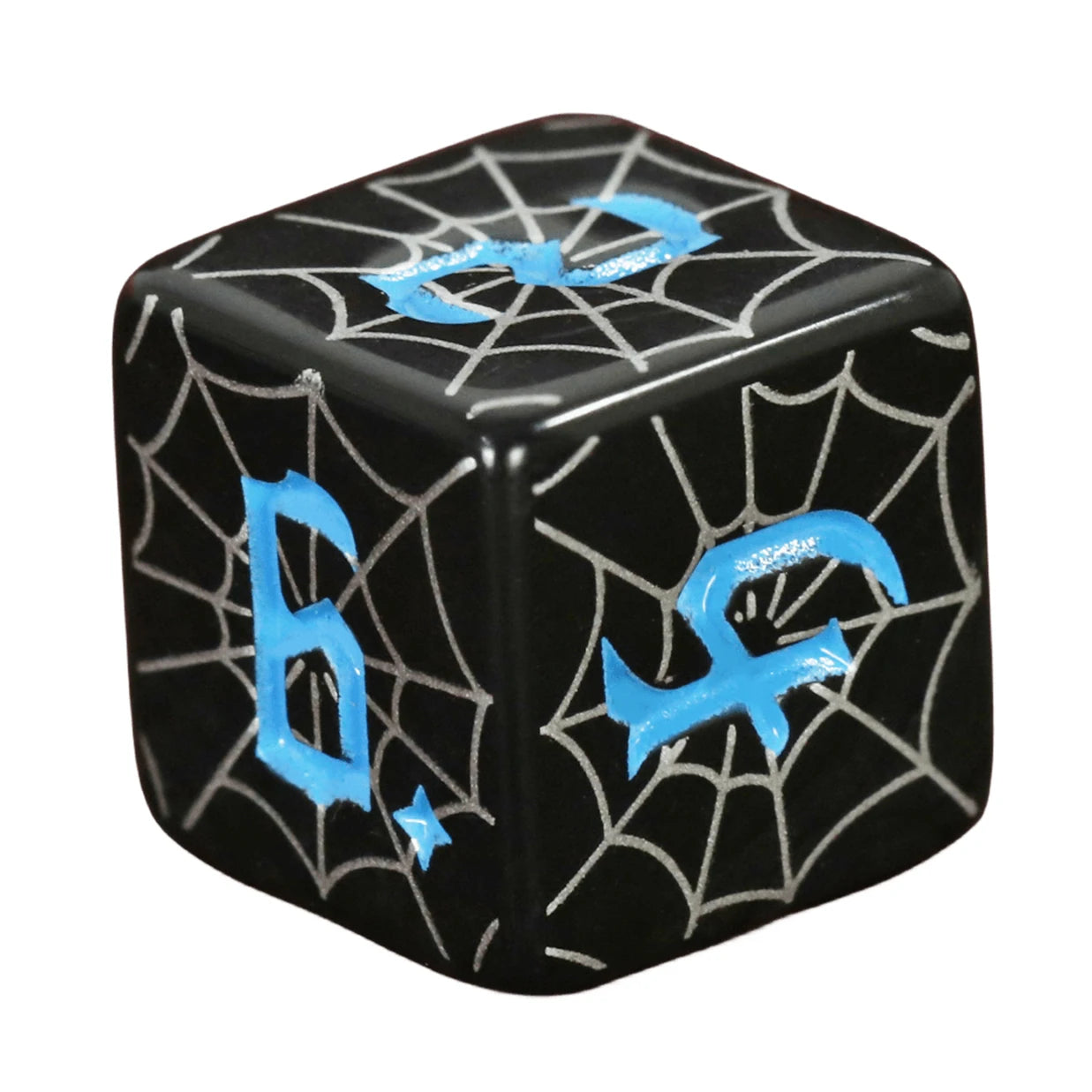 Dice DND Polyhedral Dice Set Printing Spider Web Unique Popular Fantasy Design For DND TRPG RPG Board Game Party Game Dices Kit