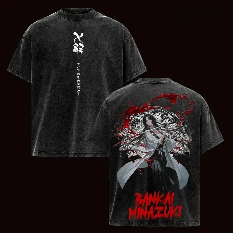 Unohana Retsu T-Shirt Bleach Vintage Washed Tee