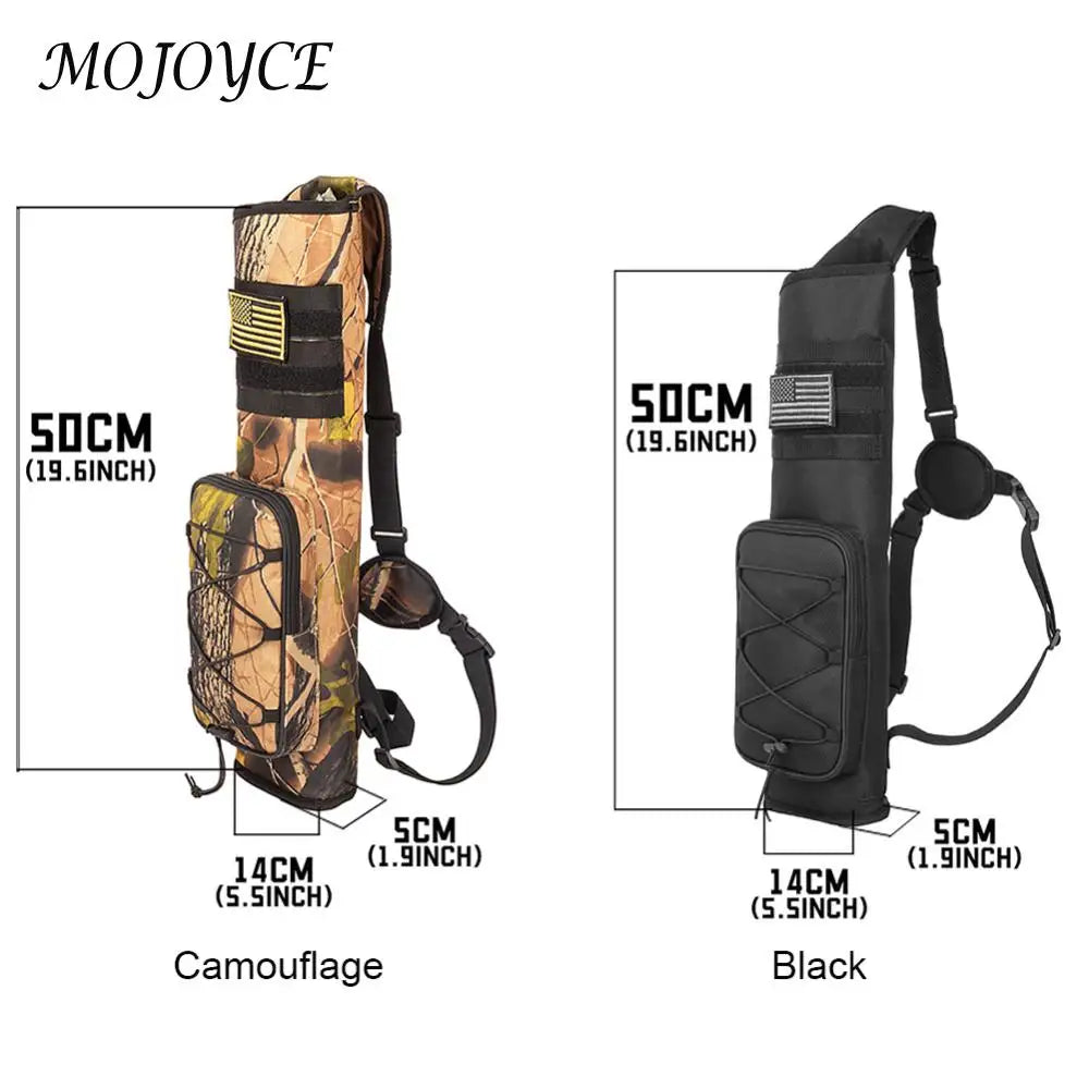 Hunting Bag Bottom Thickening Compound Recurve Bow Holder Adjustable Strap Accessories for Outdoor Archery Hunting