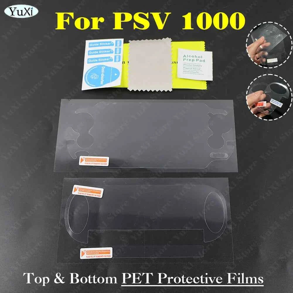 Clear Crystal Protective Case for PS Vita 1000 | Transparent Hard Shell with PET Film