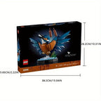 10331 LEGO It's the Emerald Bird Model Series.Suitable as a gift for bird lovers，Add a splash of nature to any space - United States