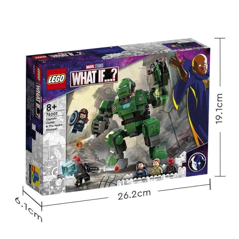 LEGO Super Heroes 76201 Captain Carter and Nine-headed Snake Practitioner educational assembly toy - 