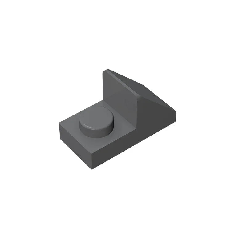 Gobricks GDS-832 Slope 45 2x1 with 2/3 Cutout | Compatible Building Block for DIY