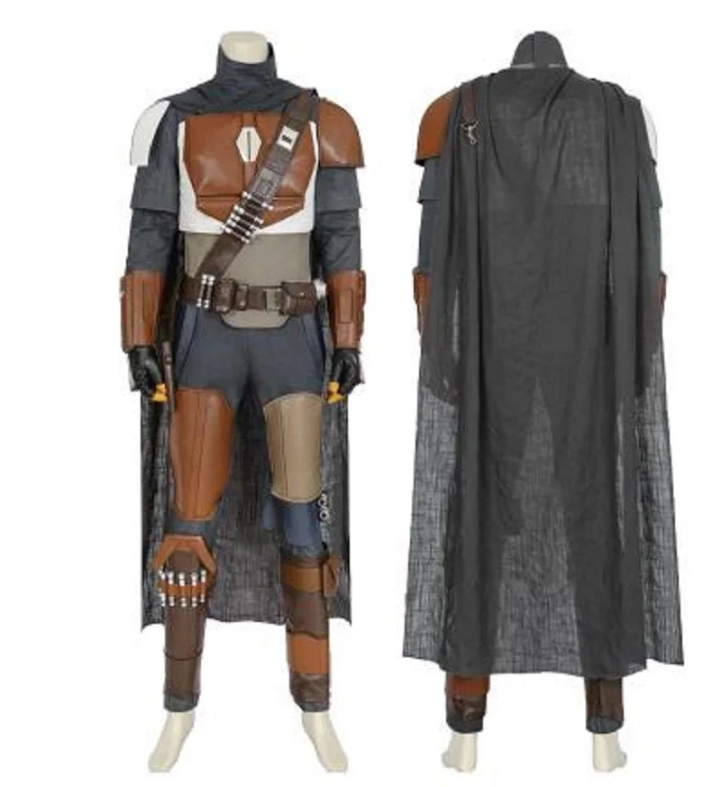 Adult Star Mandalorian Battle Suit Role-playing Costume Stage Performance Costume Halloween Party Customizable