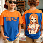 One Piece Zoro Luffy Men's T-Shirt Harajuku Family Matching Tee