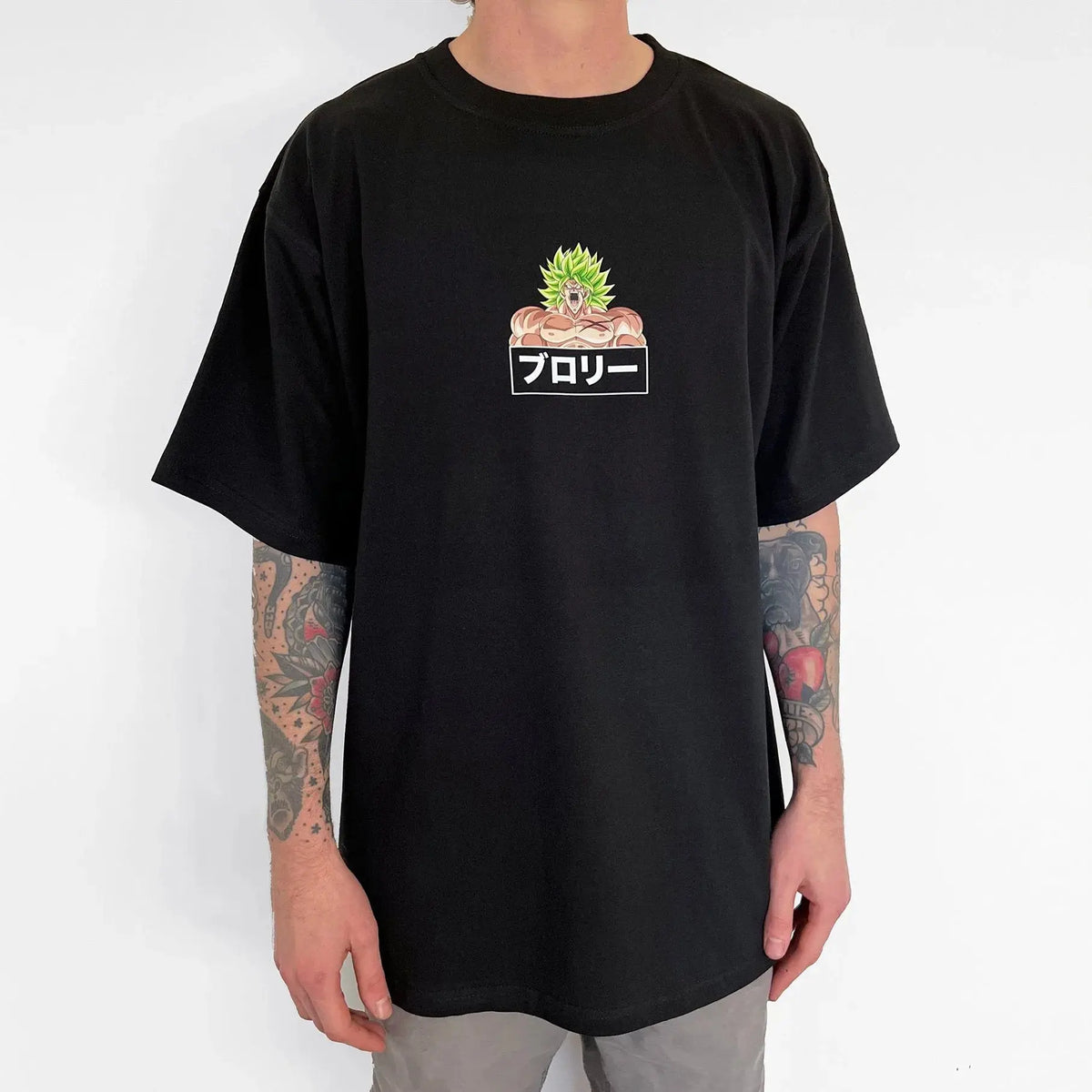 Dragon Ball Son Goku Oversized Retro Graphic T-Shirt 2026