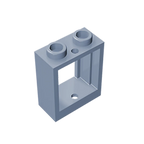 Gobricks GDS-783 Frame 1x2x2 Window | Compatible Building Block for DIY Projects