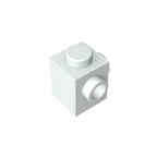 Gobricks GDS-1046 Modified Brick 1 x 1 with Studs on 2 Sides | Building Block for DIY