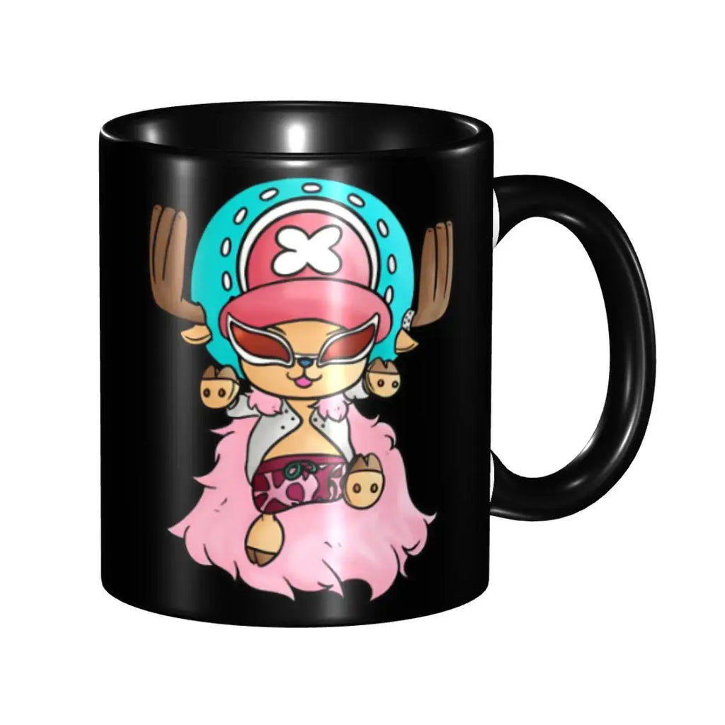 Kid's Luffy One Piece Mug: Cartoon Anime Water Cup Gift