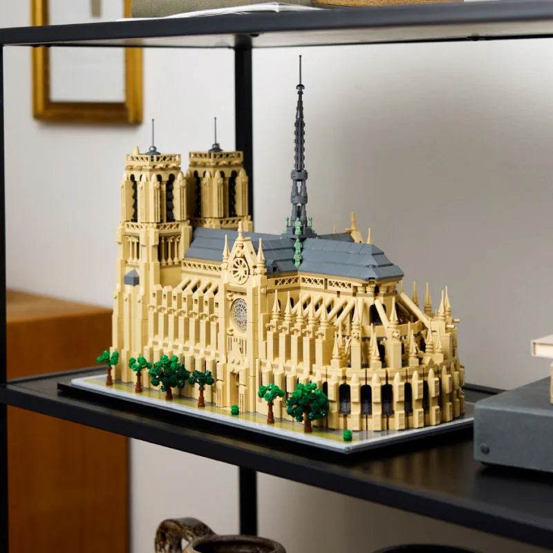 21061 LEGO Architecture Notre-Dame de Paris Replica, Architectural Model Kit, Collectible Building Set for Adults - United States