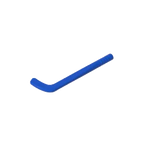 Gobricks GDS-90086 Minifig Hockey Stick | Tapered Shaft Building Block Accessory Compatible with Lego 93559